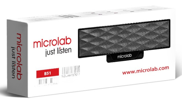Microlab B51 * Stereo zvucnik 4W(2 x 2W) USB Power, 3,5mm (989) - Слика 4