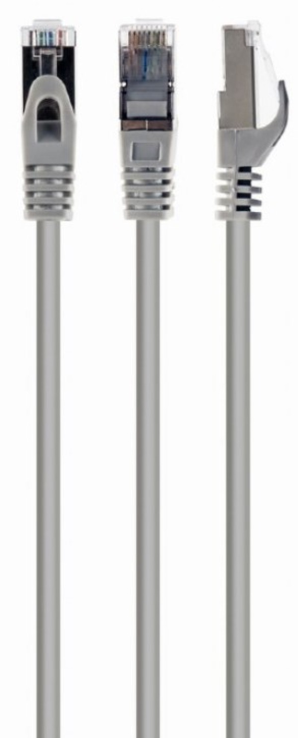 PP6-1M Gembird Mrezni kab, CAT6 FTP Patch cord 1m grey - Слика 2