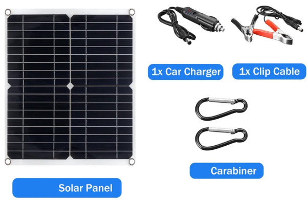 GEMBIRD SOL-PANEL20W RV Solarni panel USB spoljni, vodootporni, 20W, 330x360x3mm - Слика 5
