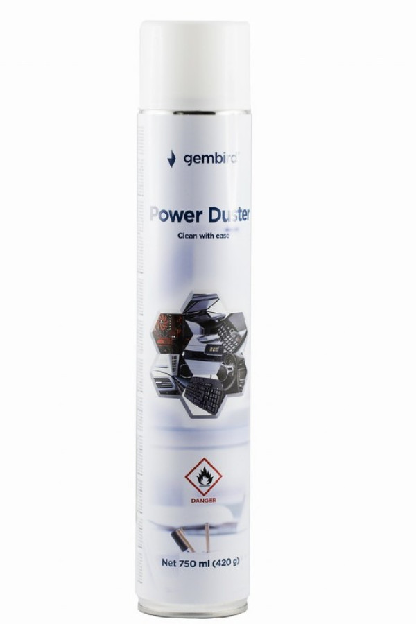 CK-CAD-FL750-01 Gembird Compressed air duster 750ml - Слика 2