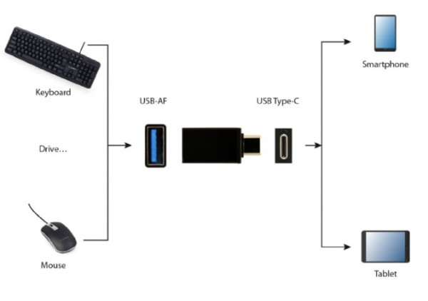 A-USB3-CMAF-01 Gembird USB 3.0 Type-C adapter (CM/AF) - Слика 3