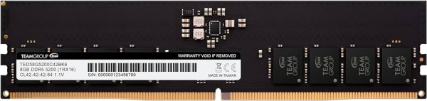 TEAM GROUP DDR5 TEAM ELITE DESKTOP 8GB 5200MHz TED58G5200C42016 (2652) - Слика 3
