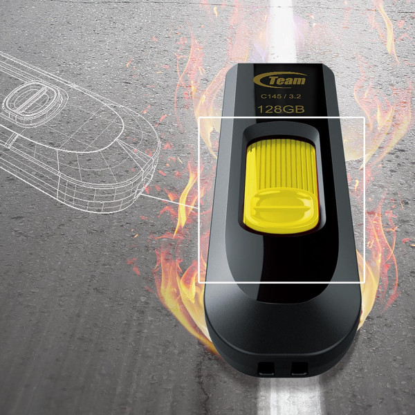 TEAM GROUP TeamGroup 128GB C145 USB 3.2 YELLOW TC1453128GY01 - Слика 2