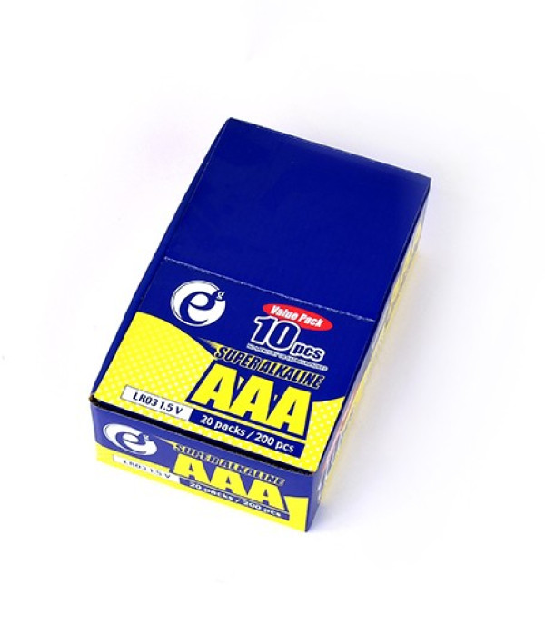 GEMBIRD EG-BA-AAASA-01 ENERGENIE AAA Super alkalne baterije LR3 PAK10 - Слика 3
