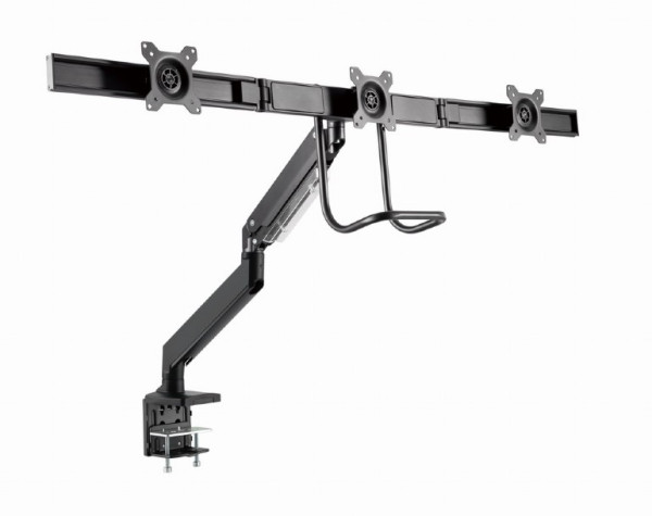 MA-DA3-03 Gembird Podesivi stoni drzac za tri monitora, tilt, 17-27 max.3x6kg - Слика 4