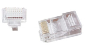 LC-PTU-01/50 Gembird Universal pass-through modular CAT5 UTP plug 8P8C, 50 u pak /CENA PO PAKOVANJU