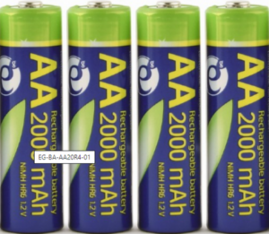 GEMBIRD EG-BA-AA20R4-01 ENERGENIE 2000mAh AA, PAK4 CK, ready-to-use PUNJIVE NiM baterije (rec