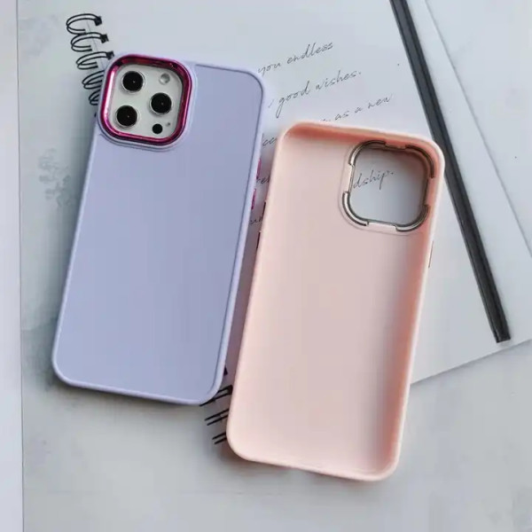 MCTK41-IPHONE 13 * Futrola UTP Shiny Lens Silicone Purple (169.) - Слика 2