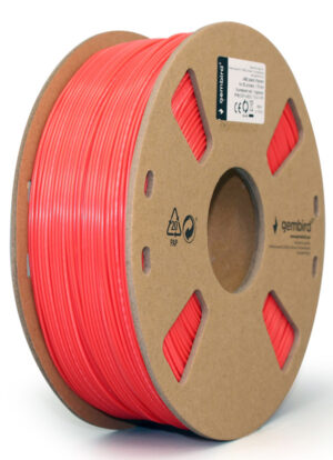 GEMBIRD 3DP-ABS1.75-01-FR ABS Filament za 3D stampac 1.75mm, kotur 1KG, plamen sjajan RED