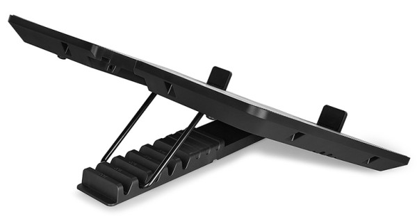 DeepCool U PAL Hladnjak za laptop 15.6 2x140mm.Fan 1000rpm 92CFM 26dB 390x280x27mm USB3.0 (postolje - Слика 3