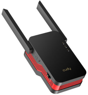 Cudy RE3000 AX3000 Wi-Fi 6 Range Extender, Dual Band 2.4+5Ghz,2x5dBi, 1xLAN, AP, Add-On mesh, LED