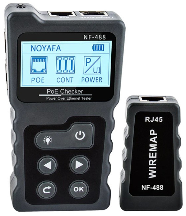 Tester Kablovski POE LAN Noyafa NF-488 STP / UTP do 600m - Слика 2