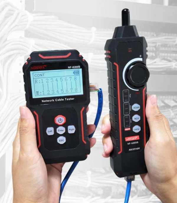 Tester Kablovski LAN POE Noyafa NF-8209S POE LAN TESTER I TRAGAC KABLOVA - Слика 6