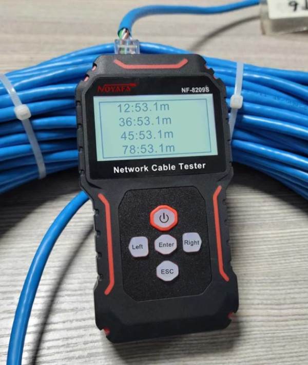 Tester Kablovski LAN POE Noyafa NF-8209S POE LAN TESTER I TRAGAC KABLOVA - Слика 7