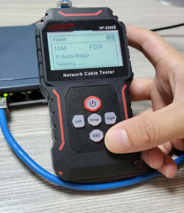 Tester Kablovski LAN POE Noyafa NF-8209S POE LAN TESTER I TRAGAC KABLOVA - Слика 9
