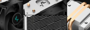 DeepCool AG200 UNI CPU kuler 100W 92mm 500-3050rpm 37CFM LGA1700/1200/1151/1150/1155/AM5/AM4