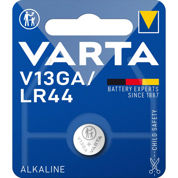 VARTA baterija LR44/V13GA 1,5V, ALKALNA Baterija, Pakovanje 1kom - Слика 2
