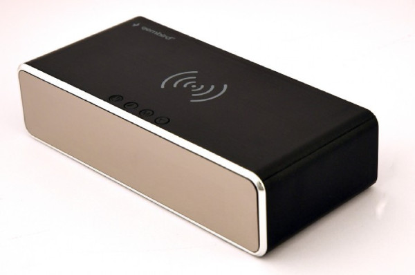 DAC-WPC-01 Gembird Digitalni sat + alarm sa bezicnim punjenjem telefona, Black - Слика 5