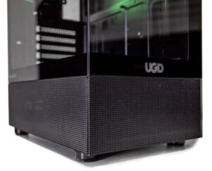 Kuciste Fusion 3333 ATX, staklena prednja i bocna strana, ugradjen 1x ARGB kuler, Crno