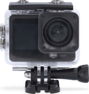 ACAM31BK Dual screen action cam with HD 1080p@30fps resolution Nedis