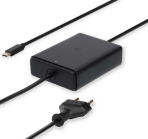 NEDIS NBAU45110BK Univerzalni punjač 45W za notebook računare sa USB-C konektorom i podrškom za napajanje