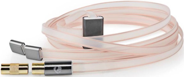 NEDIS ANFMBW105AT20 FM Antena IEC koaksijalni muški, Gold Plated, 50Ohm, Unshielded, 2m, PVC - Слика 3