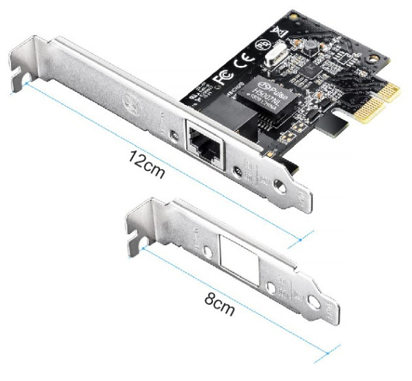 Cudy PE10 GIGABIT ETHERNET PCI-Express CARD 10/100/1000 (alt. NIC-GX1) - Слика 4