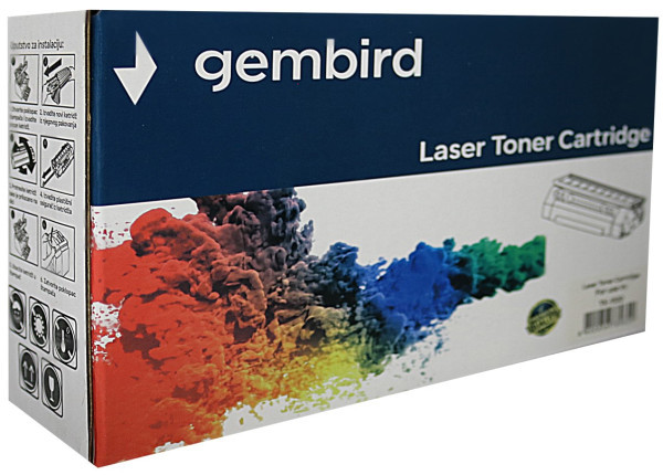 Toner Gembird 207A(W2211A) M255/M283 zam. kaseta za HP Cyan 1.25k (bez cipa) - Слика 5