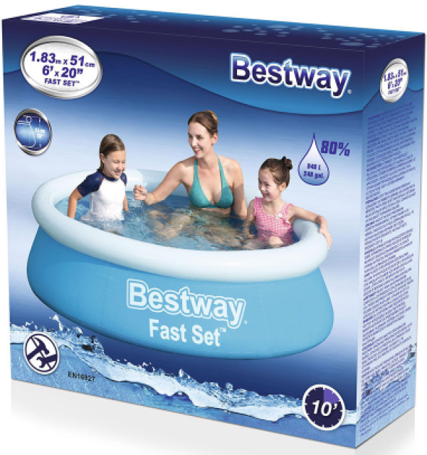 BAZEN 57392 1,83MX51CM FAST SET BESTWAY - Слика 3