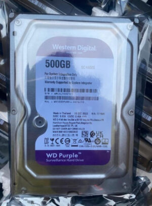 HDD 3.5 500GB WD5000PURX WD Purple 24/7 5400RPM 64MB SATA3
