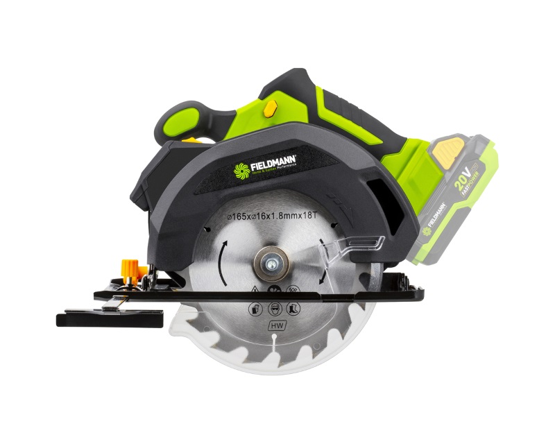 FIELDMANN FDUK 70305-0 Akumulatorska kružna testera 20V (bez baterije i punjača) - Слика 4