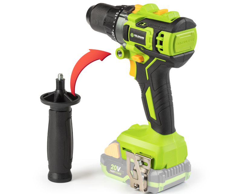 FIELDMANN FDUV 70215-0 Akumulatorska bušilica 20V (bez baterije i punjača) - Слика 4