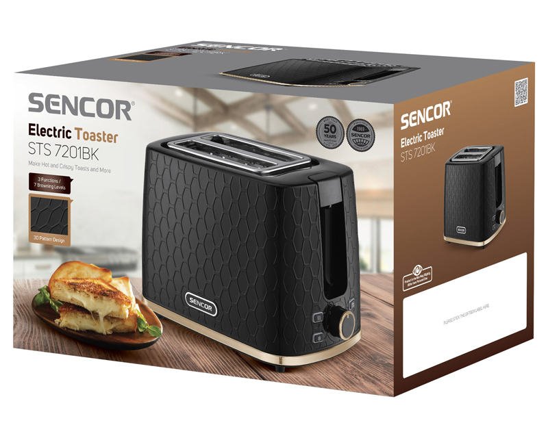 SENCOR STS 7201BK toster - Слика 8