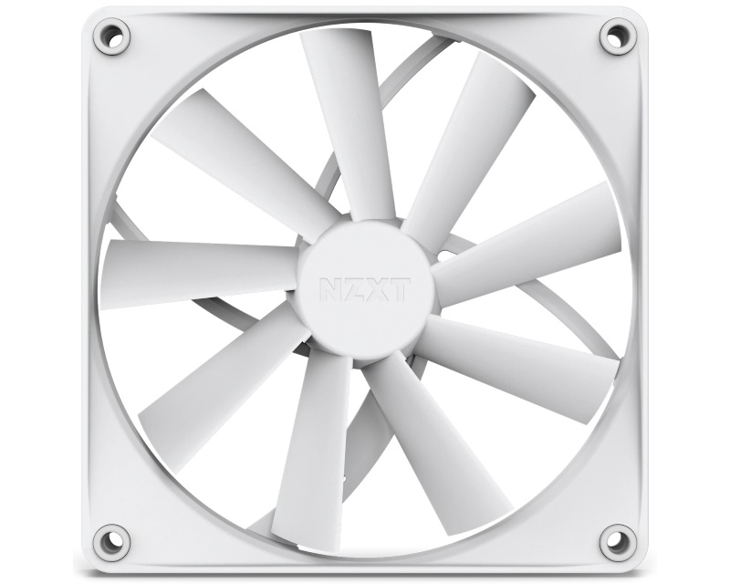 NZXT F140Q 140mm ventilator beli (RF-Q14SF-W1) - Слика 2
