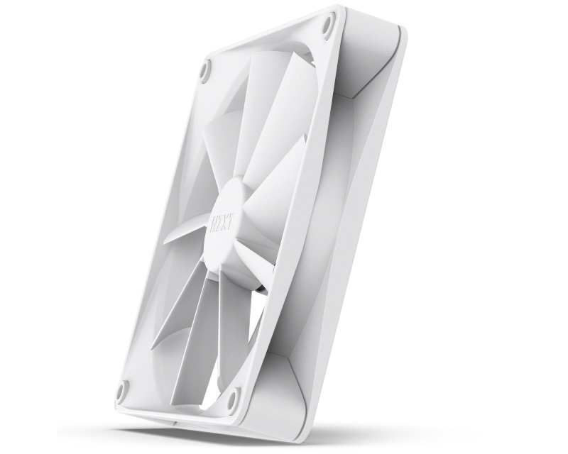 NZXT F140Q 140mm ventilator beli (RF-Q14SF-W1) - Слика 3