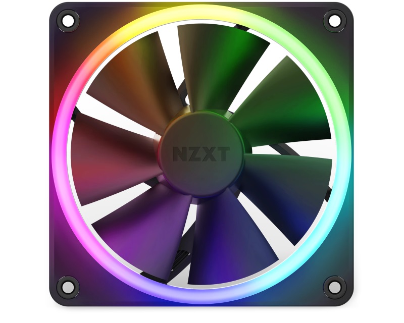 NZXT F120RGB 120mm ventilator crni (RF-R12SF-B1) - Слика 2