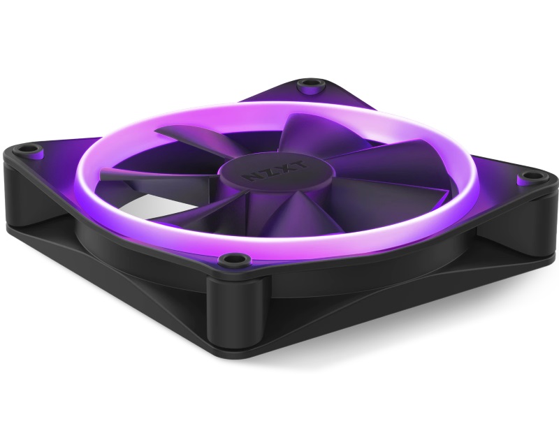 NZXT F120RGB 120mm ventilator crni (RF-R12SF-B1) - Слика 4
