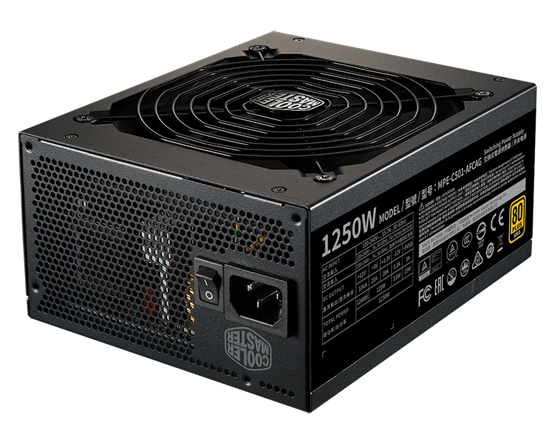 COOLER MASTER MWE Gold V2 1250W napajanje (MPE-C501-AFCAG-3EU) 10Y - Слика 2