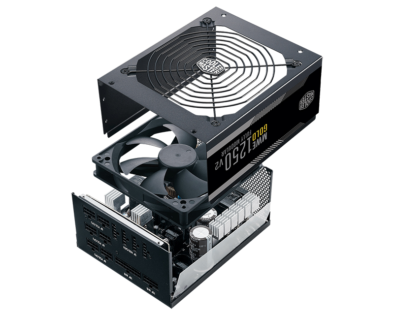 COOLER MASTER MWE Gold V2 1250W napajanje (MPE-C501-AFCAG-3EU) 10Y - Слика 5