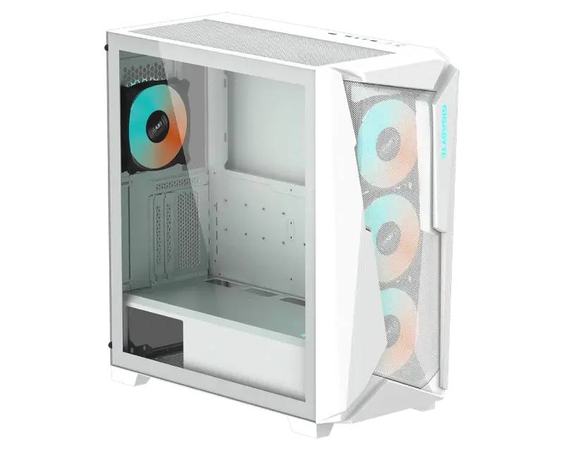 GIGABYTE C301 GLASS GB-C301GW belo Gaming kućište - Слика 6