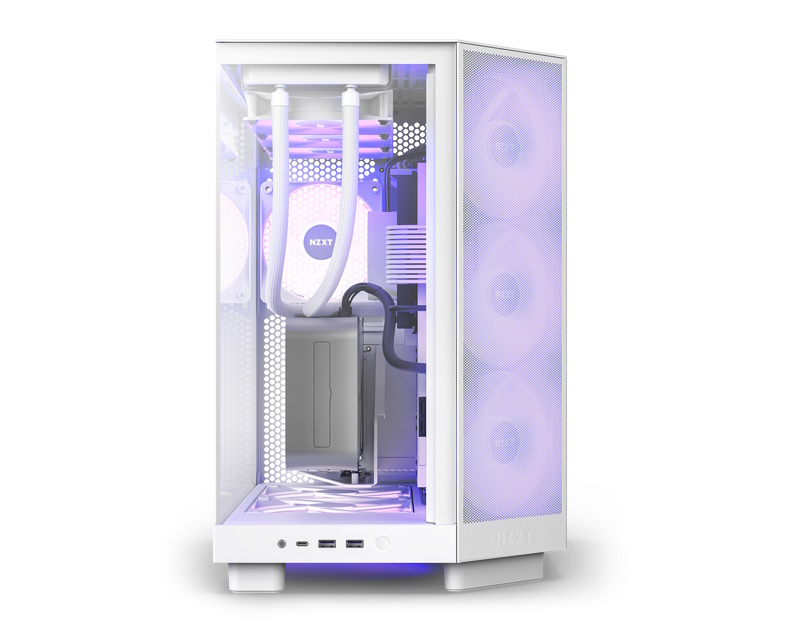 NZXT H6 Flow RGB kućište belo (CC-H61FW-R1) - Слика 4