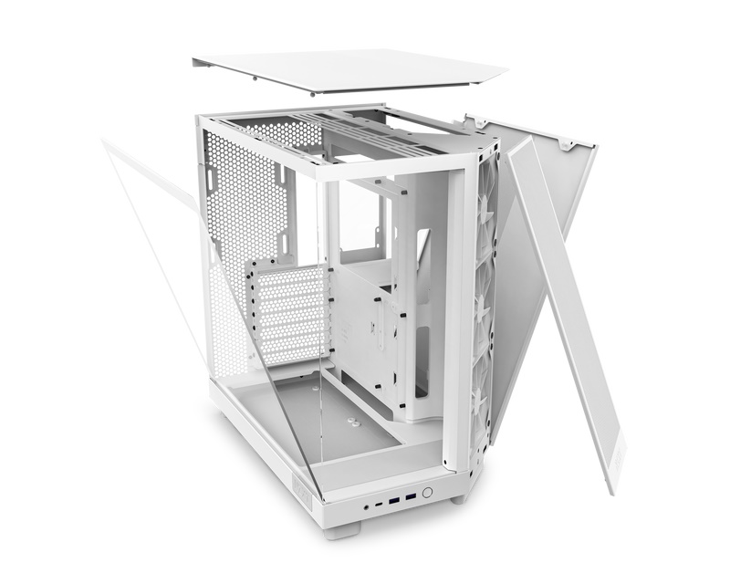NZXT H6 Flow RGB kućište belo (CC-H61FW-R1) - Слика 9