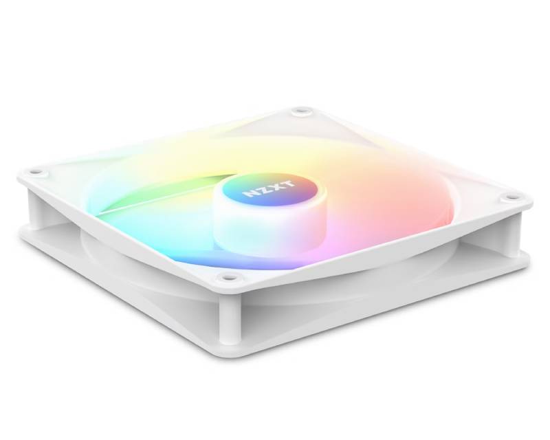 NZXT F140RGB Core 140mm ventilator beli (RF-C14SF-W1) - Слика 2