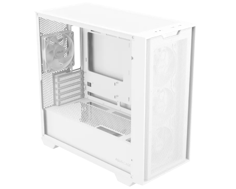 ASUS A21 PLUS TG ARGB micro-ATX kućište belo - Слика 8