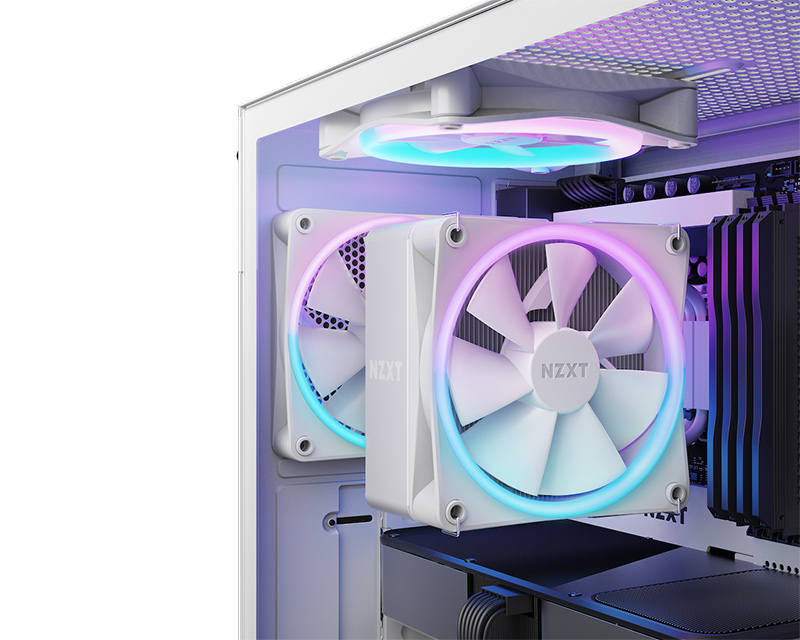 NZXT T120 RGB procesorski hladnjak beli (RC-TR120-W1) - Слика 5