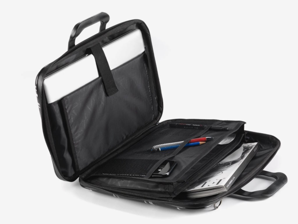 Torba BOMBATA Medio Black&White 13"/Crna - Слика 2