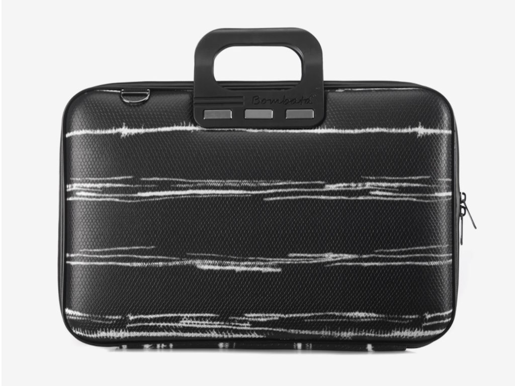 Torba BOMBATA Medio Black&White 13"/Crna - Слика 3
