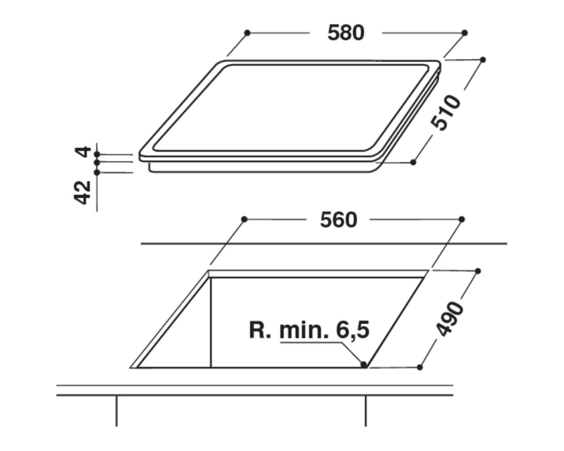 WHIRLPOOL AKT 8900 BA ugradna ploča - Слика 2