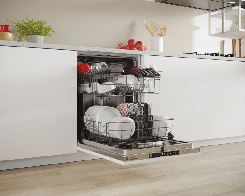 HOOVER HI 3C7L0S Eco Power inverter ugradna mašina za pranje sudova - Слика 5