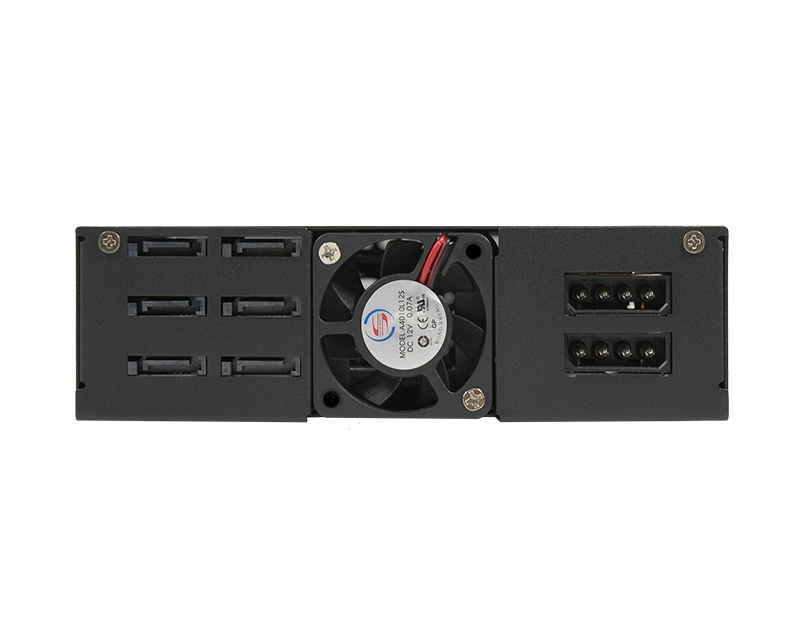 CHIEFTEC CMR-625 6 x 2.5" SATA rack fioka crna - Слика 3